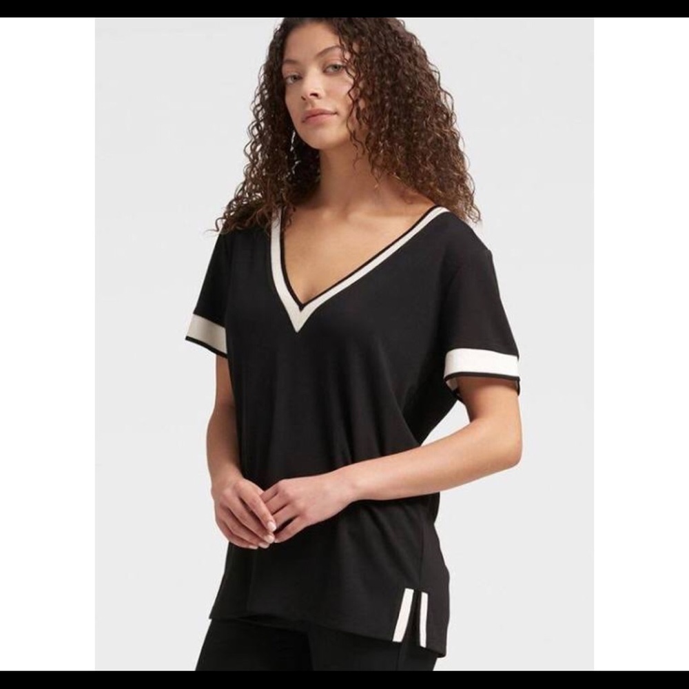 NWT Pink DKNY top